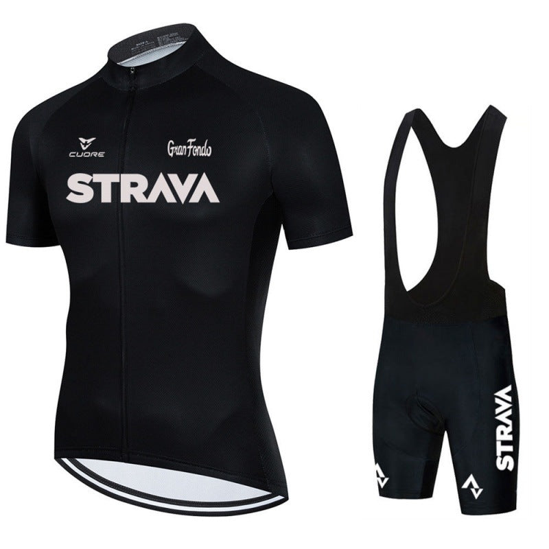 Kobe | Heren fietskledingset met shirt en bibshort 0