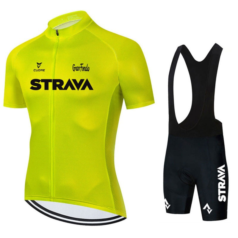 Kobe | Heren fietskledingset met shirt en bibshort 3