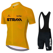 Kobe | Heren fietskledingset met shirt en bibshort 5