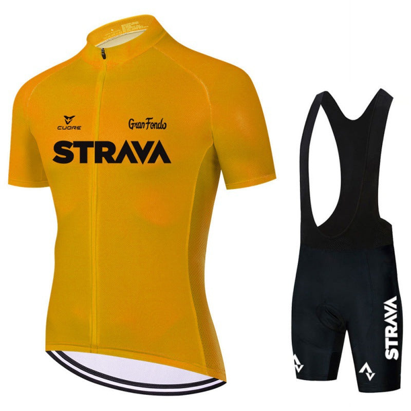 Kobe | Heren fietskledingset met shirt en bibshort 5