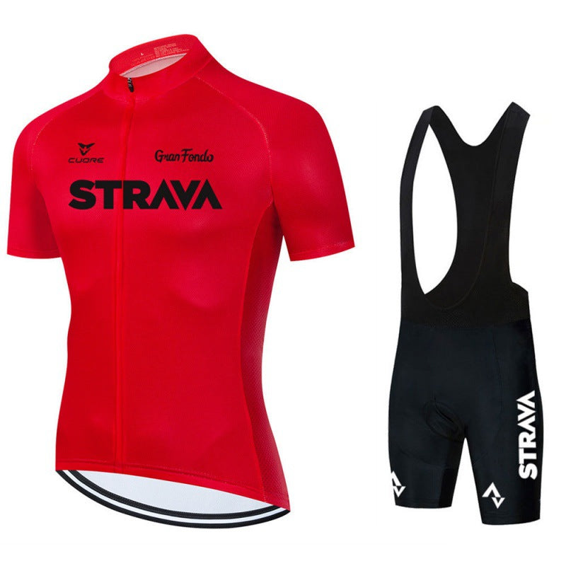 Kobe | Heren fietskledingset met shirt en bibshort 8