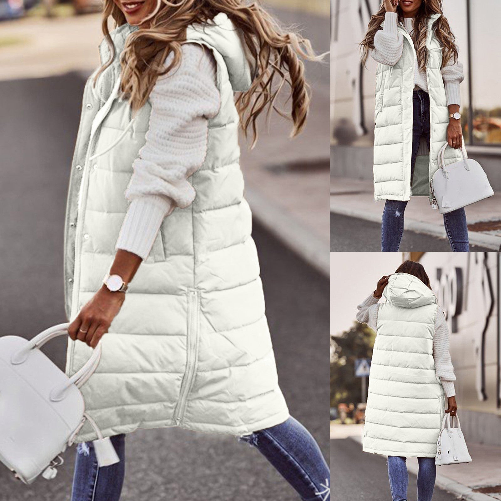 Lang vest voor dames | Winter 2