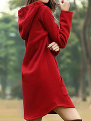 Lange hoodiejurken voor dames | Casual 1