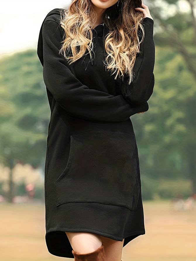 Lange hoodiejurken voor dames | Casual 2