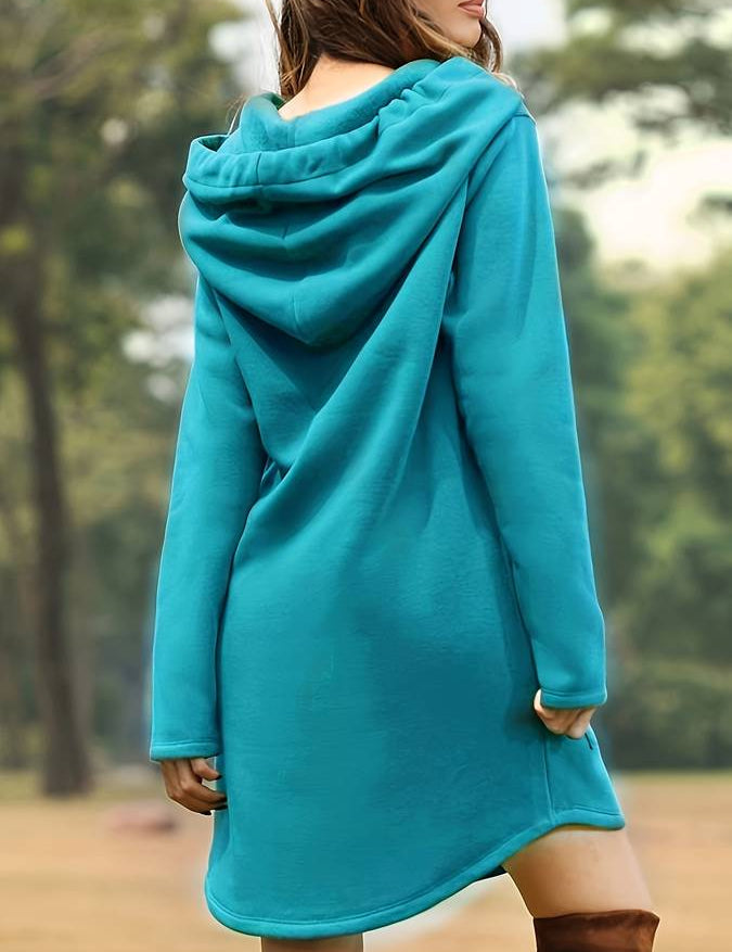 Lange hoodiejurken voor dames | Casual 5