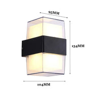 WallGlow | Moderne Buiten Wandlamp voor Tuin- en Terrasverlichting