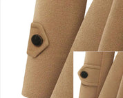 Luxueuze jas met bontrand - Lovista