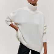 Madilyn | Dames Casual Turtleneck Trui | Lang 7