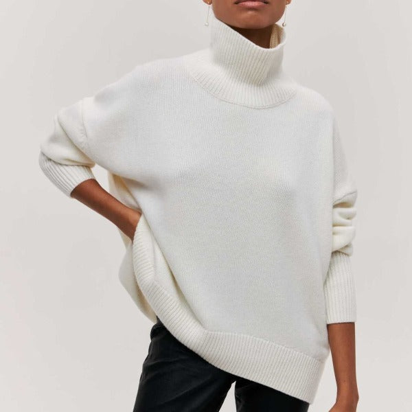 Madilyn | Dames Casual Turtleneck Trui | Lang 7