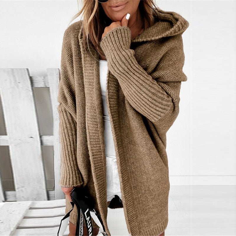 Maisie | Warme lange cardigan voor dames | Winter 2