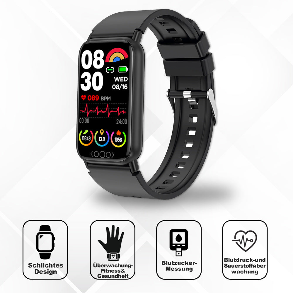 Medische smartwatch met multidimensionale gezondheidsmonitoring 0