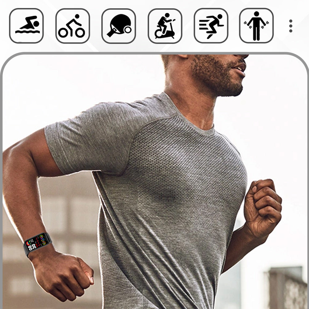 Medische smartwatch met multidimensionale gezondheidsmonitoring 7