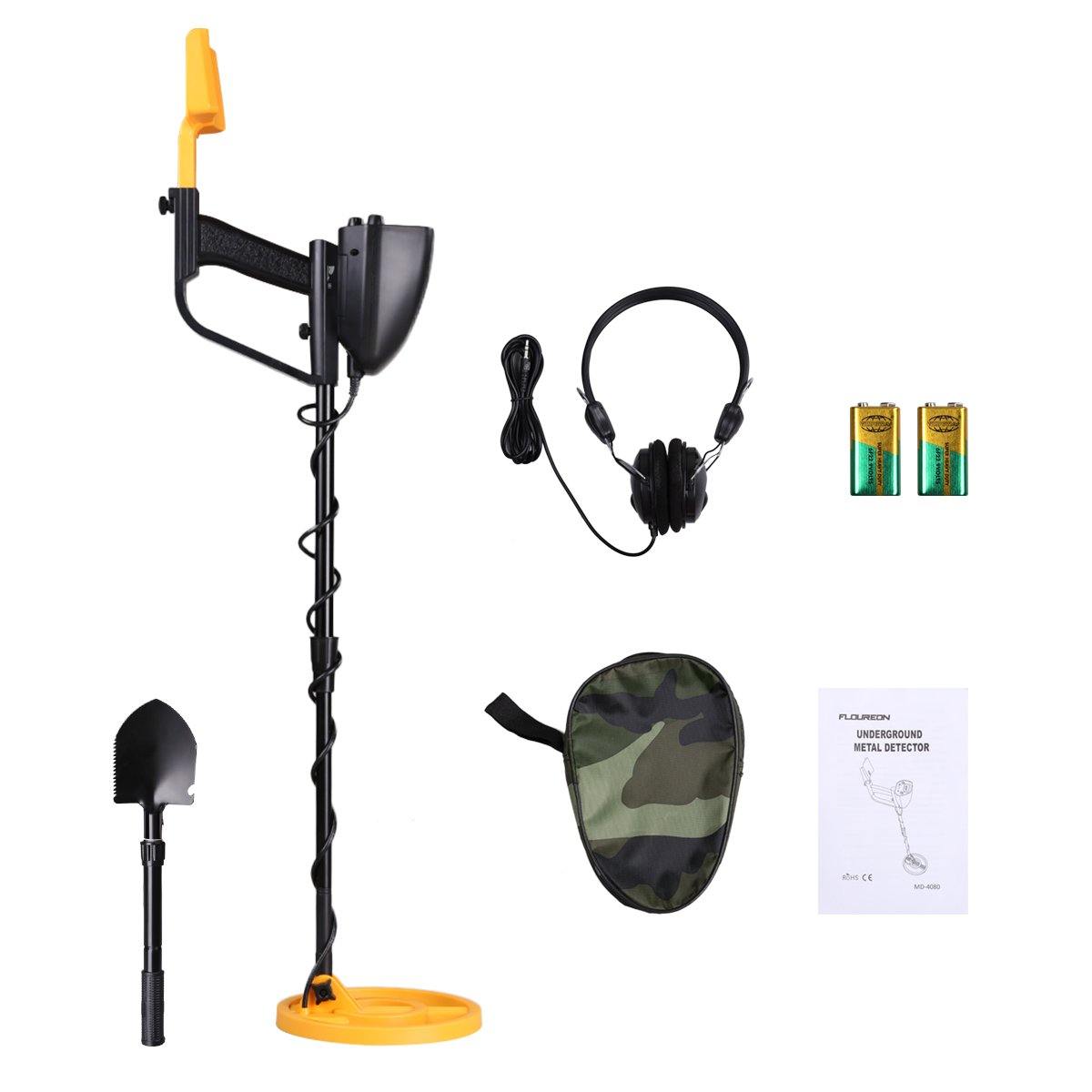 Mega Gouddetector Kit met schep en koptelefoon 0