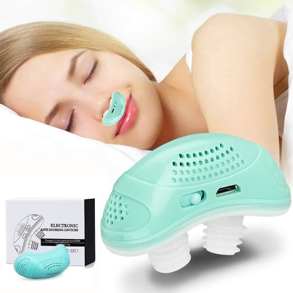 Micro CPAP-apparaat voor slaapapneu voor reizen en tegen snurken - CPAP-alternatief 0