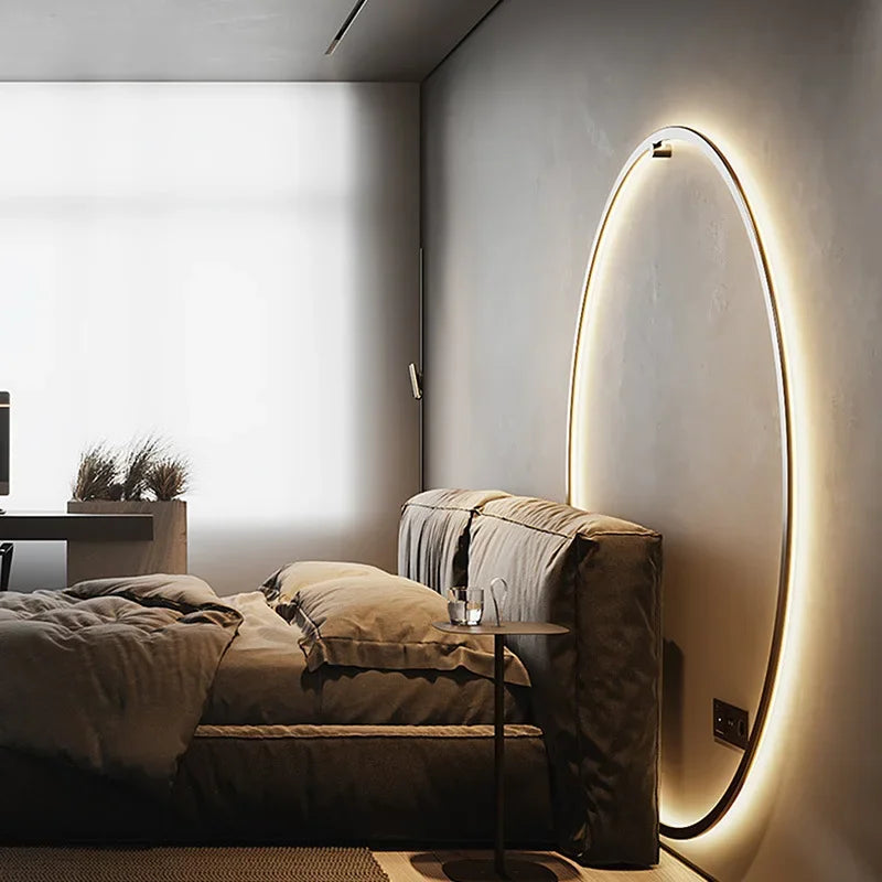 LuxeGlow | Strakke en Moderne Circulaire Verlichting voor Hedendaagse Ruimtes