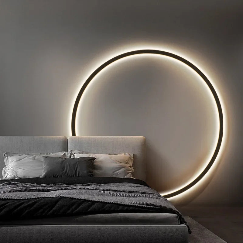 LuxeGlow | Strakke en Moderne Circulaire Verlichting voor Hedendaagse Ruimtes