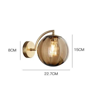 LumiCrystal | Moderne Glazen Wandlamp