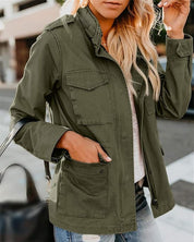 Modern chique jasje voor dames | Ritssluiting 1