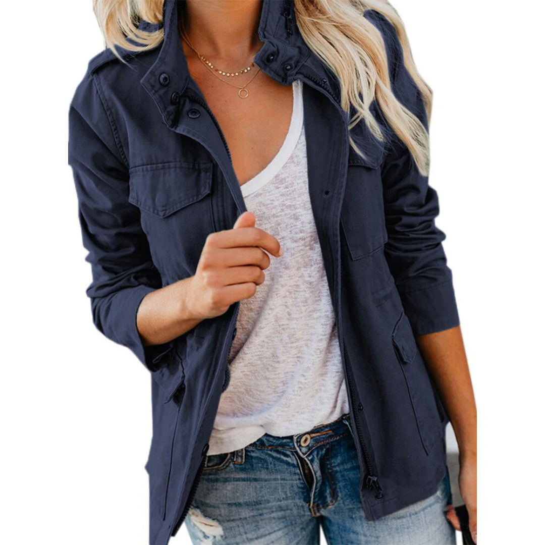 Modern chique jasje voor dames | Ritssluiting 5