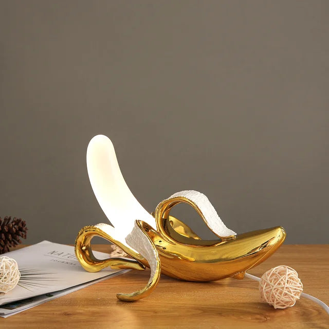 GlowNight | Speelse Bananenlamp voor Creatieve Ruimtes