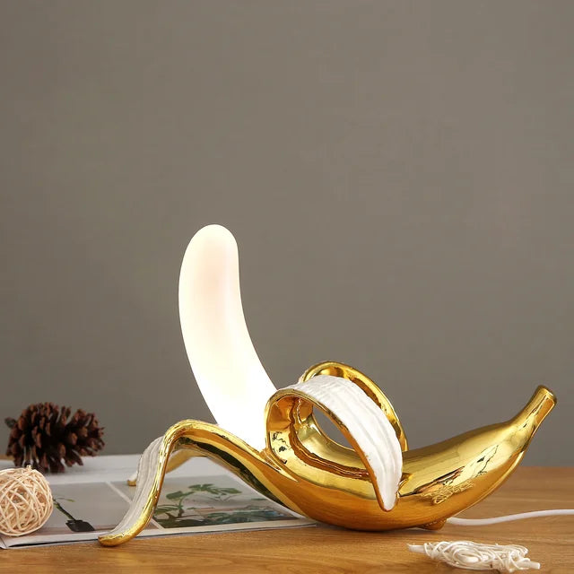 GlowNight | Speelse Bananenlamp voor Creatieve Ruimtes