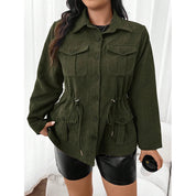 Modieus corduroy damesjack | Met zakken 2