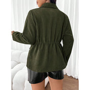 Modieus corduroy damesjack | Met zakken 4