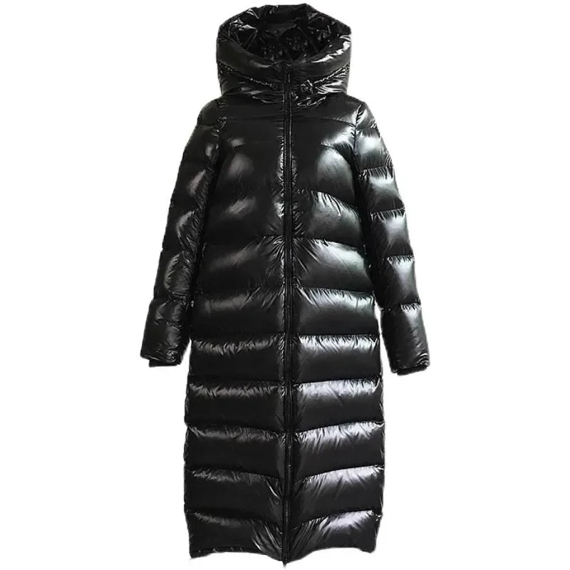 Modieus donsjack voor dames | Lang 0