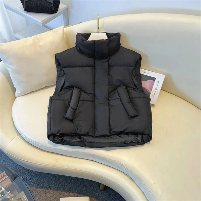 Mouwloos gewatteerd vest voor dames | Warm 2