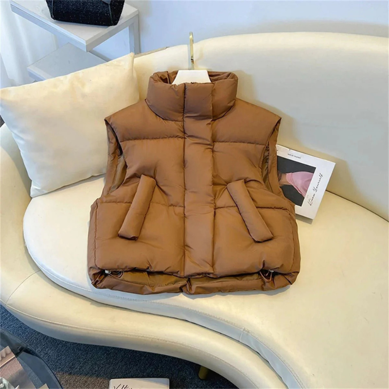 Mouwloos gewatteerd vest voor dames | Warm 3