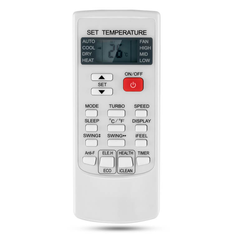 Multi-merk airconditioner afstandsbediening – Universele AC-controller met snelle installatie | Gemakkelijk te vervangen | Voor thuis en op het werk 0
