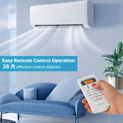 Multi-merk airconditioner afstandsbediening – Universele AC-controller met snelle installatie | Gemakkelijk te vervangen | Voor thuis en op het werk 4