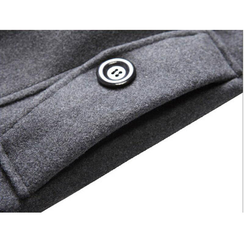 Maximus | Moderne Lentejas met Capuchon en Stijlvolle Knoopdetails