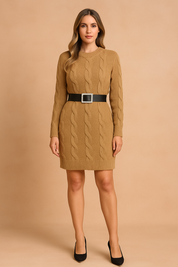 Nathalie | Gebreide trui-jurk 2