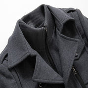 Abel | Warm en Elegant Tweedelige Winterjas voor Heren
