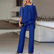 Angie - Strijluxe Dames Set in Twee Stukken