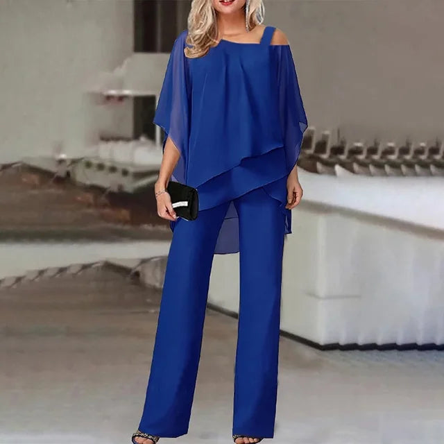 Angie - Strijluxe Dames Set in Twee Stukken