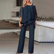 Angie - Strijluxe Dames Set in Twee Stukken