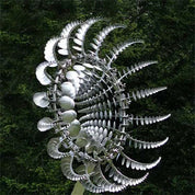 Nieuwe anti-roest magische metalen windmolen-kinetische metalen windspinners 0