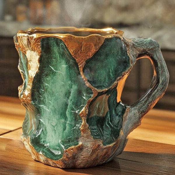 Nieuwe mineraalkristal koffiemokken 0