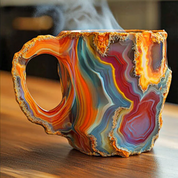 Nieuwe mineraalkristal koffiemokken 4