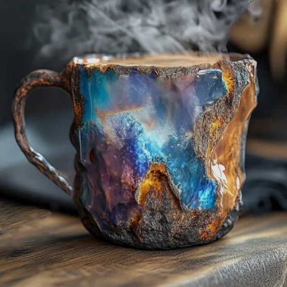 Nieuwe mineraalkristal koffiemokken 6