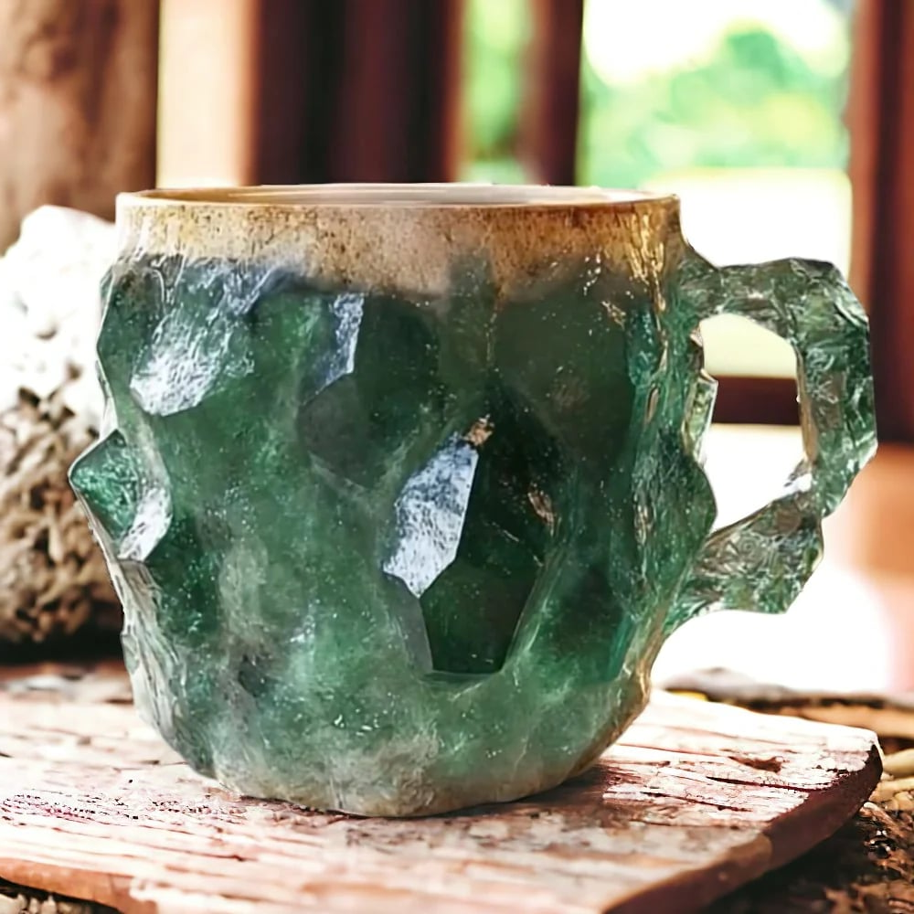 Nieuwe mineraalkristal koffiemokken 7