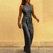 Olivia | Sprankelende Dames Jumpsuit voor Feestelijke Gelegenheden