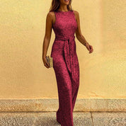 Olivia | Sprankelende Dames Jumpsuit voor Feestelijke Gelegenheden