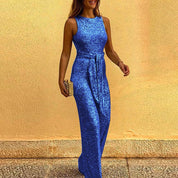 Olivia | Sprankelende Dames Jumpsuit voor Feestelijke Gelegenheden