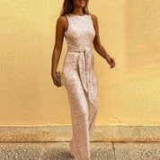 Olivia | Sprankelende Dames Jumpsuit voor Feestelijke Gelegenheden