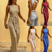 Olivia | Sprankelende Dames Jumpsuit voor Feestelijke Gelegenheden