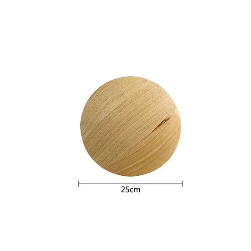 LuxeRadiant | Elegante Houten Wandlamp
