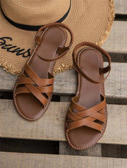 Dames Luxe Comfort Sandalen met Elegante Riemen